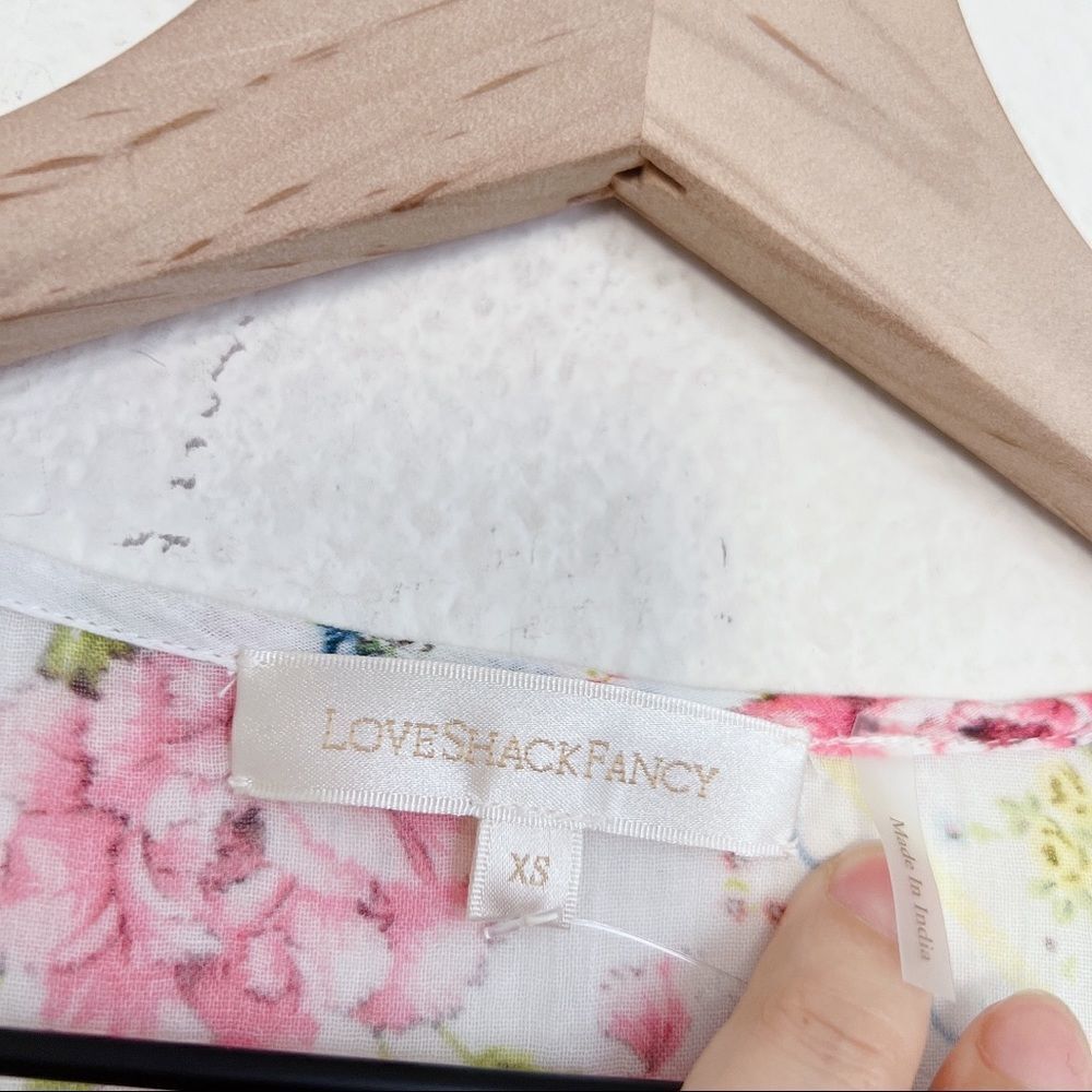 LOVESHACKFANCY Amora Top - Picture 8 of 11